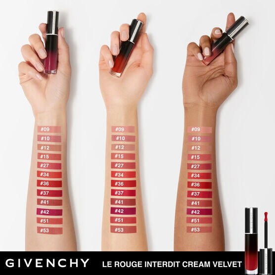 Batom Givenchy Le Rouge Interdit Cream Velvet Lipstick